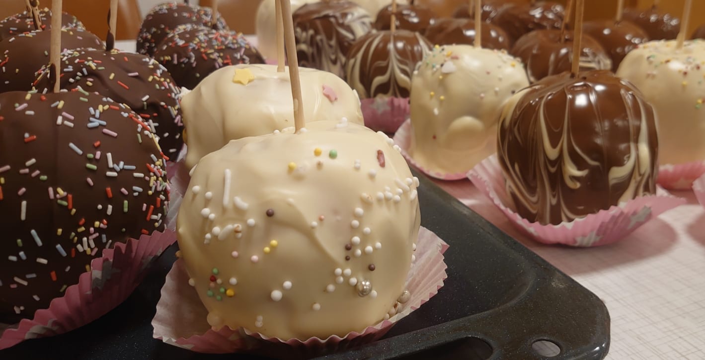 Schokoäpfel